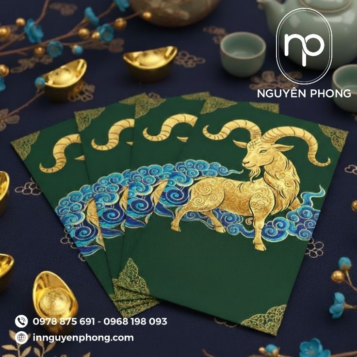 in bao lì xì chất lượng cao tại Nguyên Phong